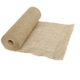 10m x 30cm Burlap Table Runner Decoration Wedding Event Table decoration Natural Hessian